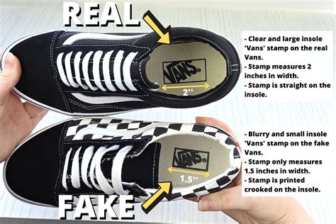 vans shoes fake vs real|are vans shoes genuine.